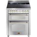 Aragaz Lofra Dolcevita70 RSUD76MFTE/4I, 70x60cm, 5 zone de inductie, 2 cuptoare electrice, grill electric, timer, inox
