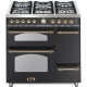 Aragaz Lofra RBI66MFT/CI, 60x60 cm, gaz, 4 arzatoare, grill, aprindere electronica, timer, crem