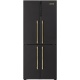 Side by Side Lofra GFRNM619/O, Capacitate 519L, No Frost, 4 Usi, H 186 cm, Negru Side by Side Lofra GFRNM619/O, Capacitate 519L, No Frost, 4 Usi, H 186 cm, Negru