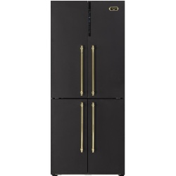 FRIGIDER HAIER HRF-628DF6, A+, 449 kWh/an, 380 L, 199 L, argintiu