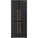 Side by Side Lofra Dolcevita GFRNM819/O, Capacitate 519L, No Frost, 4 Usi, H 186 cm, Negru