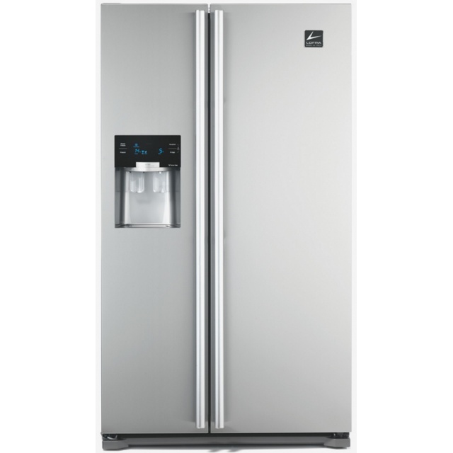 FRIGIDER HAIER HRF-628DF6, A+, 449 kWh/an, 380 L, 199 L, argintiu