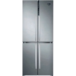 FRIGIDER HAIER HRF-628DF6, A+, 449 kWh/an, 380 L, 199 L, argintiu