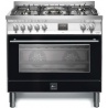 Aragaz Lofra RBI66MFT/CI, 60x60 cm, gaz, 4 arzatoare, grill, aprindere electronica, timer, crem