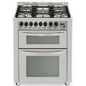 Aragaz Lofra Professional PUD76MFE/Ci, 70x60cm, 5 arzatoare, 2 cuptoare electrice, grill, rotisor, aprindere electronica, inox