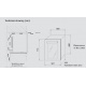 Vitrina de vinuri LOFRA PROFESSIONAL ZB0036T, 36 sticle, 1 zone temperatura +3 +18 °C, finisaj inox