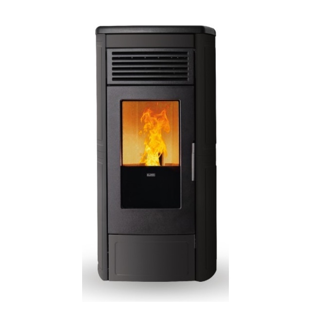 Soba pe peleți KLOVER AURA 80 PLUS AIR, senzori de siguranță pe ușă și rezervor