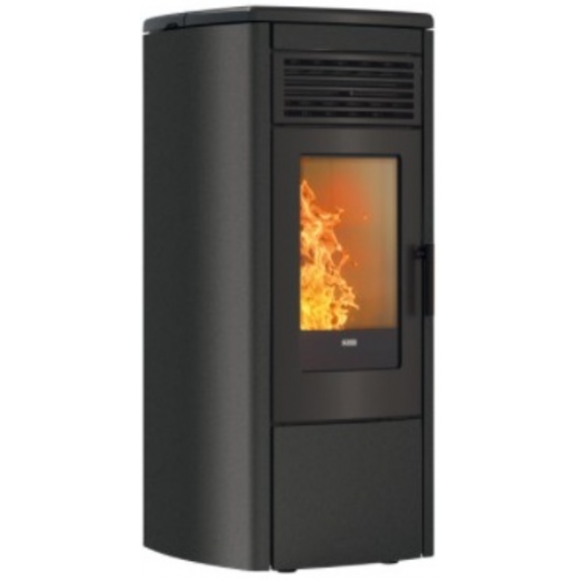Soba pe peleți KLOVER AURA 120 AIR, arzator cu autocuratare