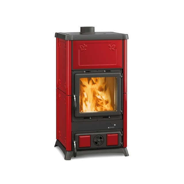 Soba pe lemne NORDICA FEDORA, putere 8,3 kW-N, culoare bordeaux