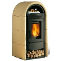 Soba pe lemne NORDICA STEFANY FORNO BII, putere 10,6 kW-N, culoare bej pergament