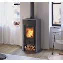 Soba pe lemne NORDICA ASIA BII, putere 6.0 kW-N, culoare piatra naturala