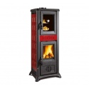 Soba pe lemne cu cuptor de gatit NORDICA GEMMA FORNO, putere 7.2 kW-N, culoare bordeaux
