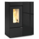 Soba pe peleti etansa cu dubla conducta NORDICA ANNALISA PLUS, putere 12,0** kW-N, culoare crystal