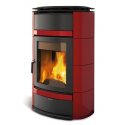 Termosoba cu lemne NORDICA LORIET S DSA, putere 16,8 kW-N, culoare bordeaux