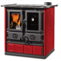 Masina de gatit cu lemne NORDICA ROSETTA MAIOLICA, putere 7.9 kW-N, culoare bordeaux