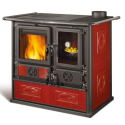 Masina de gatit cu lemne NORDICA ROSA REVERSE 2.0, putere 8.2 kW-N, culoare bordeaux