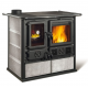 Masina de gatit cu lemne NORDICA ROSA SINISTRA REVERSE, putere 8.2 kW-N, culoare piatra naturala