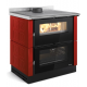 Masina de gatit de sine statatoare NORDICA VERONA XXL MAIOLICA, putere 7.0 kW-N, culoare bordeaux