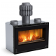 Semineu incorporabil ventilat cu lemne NORDICA INSERTO 80 PRS CRYSTAL VENTILATO, putere 8.3 kW-N, culoare negru Semineu incorporabil ventilat cu lemne NORDICA INSERTO 80 PRS CRYSTAL VENTILATO, putere 8.3 kW-N, culoare negru