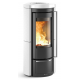 Soba pe lemne NORDICA LIÙ, putere 7.5 kW-N, culoare alb
