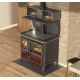 Masina de gatit pe lemne NORDICA MILLY, putere 8.7 kW-N, culoare bordeaux