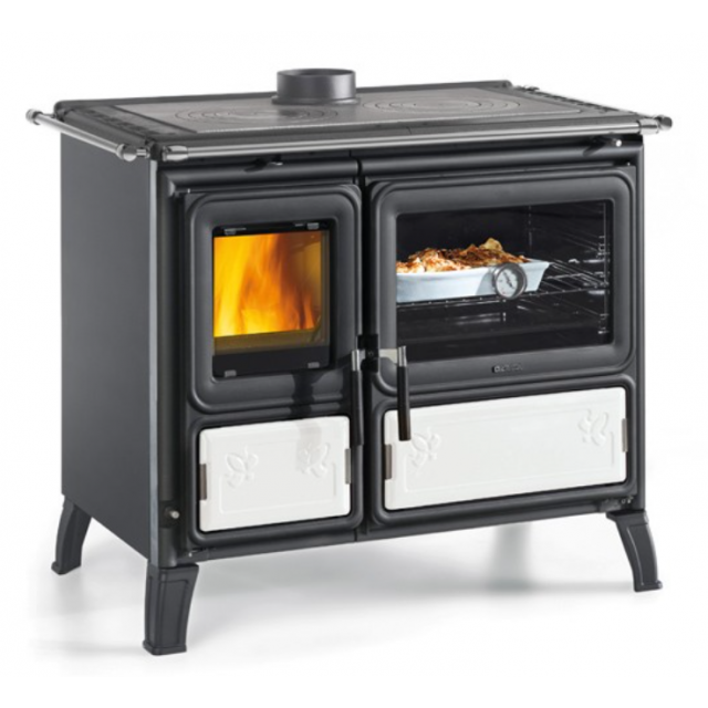 Masina de gatit pe lemne NORDICA MILLY, putere 8.7 kW-N, culoare alb