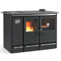 Termoaragaz cu lemne cu sistem vas deschis și circuit închis NORDICA SIERRA, putere 16,0** kW-N, culoare negru smălțuit