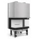 Monobloc pe lemne pentru șeminee NORDICA MONOBLOCCO 3LC, putere 12.0 kW-N, culoare negru
