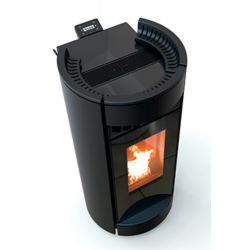 Soba centrala pe peleti THERMOROSSI Moma Idra 14, dimensiuni 1159 X 534 X 628 cm