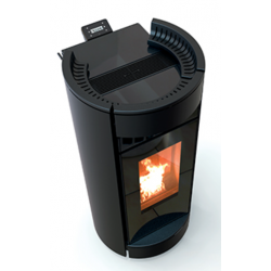 Soba centrala pe peleti THERMOROSSI Moma Idra 21, dimensiuni 1159 X 534 X 628 cm