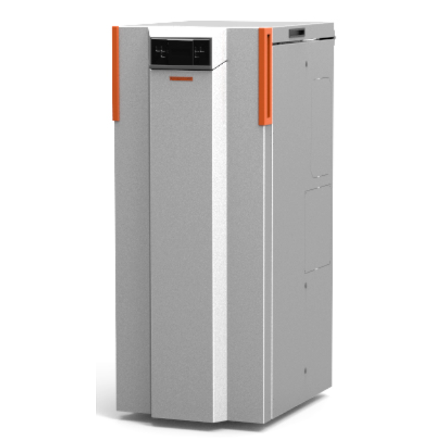 Boiler pe peleti THERMOROSSI Compact S13 Class 5, dimensiuni 1135X485X702 cm, culoare argintiu