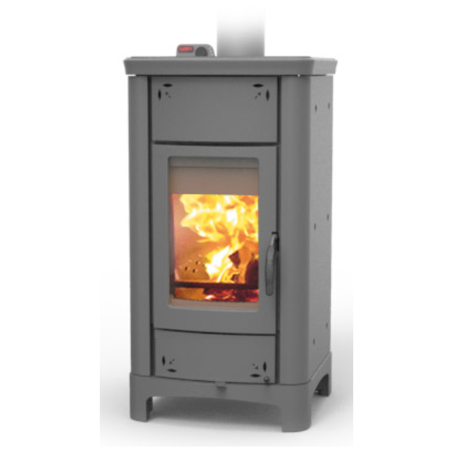 Termosoba pe lemne THERMOROSSI ARDHEA EVO5 Easy, dimensiuni 1171X592X642 cm, culoare gri