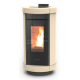 Soba pe peleti THERMOROSSI Dorica Metalcolor Air, dimensiuni 1114X560X645 mm, culoare beige Soba pe peleti THERMOROSSI Dorica Metalcolor Air, dimensiuni 1114X560X645 mm, culoare beige
