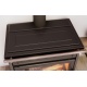Masina de gatit pe lemne THERMOROSSI Agorà, dimensiuni 879X760X574 mm, culoare negru