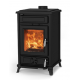 Masina de gatit pe lemne THERMOROSSI Filò, dimensiuni 886X514X571 mm, culoare negru