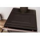 Masina de gatit pe lemne THERMOROSSI Filò, dimensiuni 886X514X571 mm, culoare negru