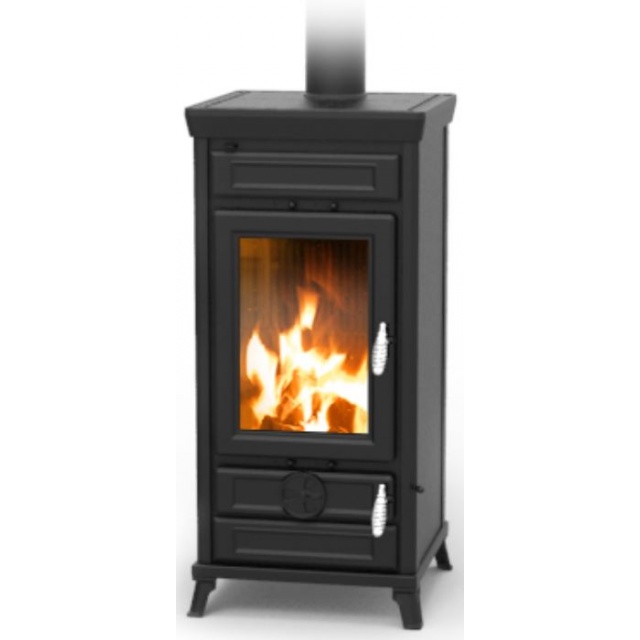 Masina de gatit pe lemne THERMOROSSI Vittoria Evo Easy, dimensiuni 1133X511X571 mm, culoare negru