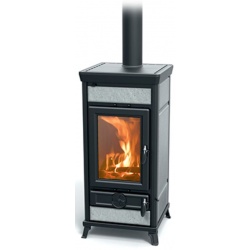 Masina de gatit pe lemne THERMOROSSI Vittoria Evo Stone, dimensiuni 1133X511X573 mm, culoare gri piatra