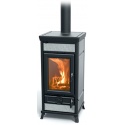 Masina de gatit pe lemne THERMOROSSI Vittoria Evo Stone, dimensiuni 1133X511X573 mm, culoare gri piatra