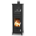 Masina de gatit pe lemne THERMOROSSI Anna Evo Easy, dimensiuni 1550X511X575 mm, culoare negru