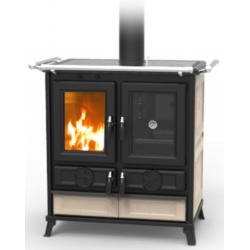 Masina de gatit pe lemne THERMOROSSI Violetta Evo, dimensiuni 913X770X578 mm, culoare bej