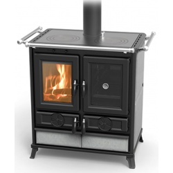 Masina de gatit pe lemne THERMOROSSI Violetta Evo Stone, dimensiuni 913X770X578 mm, culoare gri