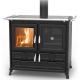 Masina de gatit pe lemne THERMOROSSI Klara Evo, dimensiuni 913X910X680 mm, culoare gri