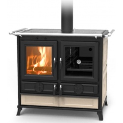 Masina de gatit pe lemne THERMOROSSI Viola Evo, dimensiuni 913X910X678 mm, culoare bej