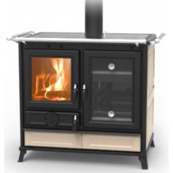 Masina de gatit pe lemne THERMOROSSI Margherita Evo, dimensiuni 913X912X678 mm, culoare bej