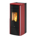 Termosoba pe peleti NOBIS SHAPE H17, dimensiuni 54 x 123 x 57 cm, culoare bordeaux