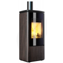 Soba pe lemne NOBIS ZENITH 800 8, dimensiuni 53 x 120 x 48 cm, culoare wenge