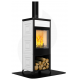 Soba pe lemne NOBIS CLASSIC 220 8, dimensiuni 51 x 125 x 47 cm, culoare alb Soba pe lemne NOBIS CLASSIC 220 8, dimensiuni 51 x 125 x 47 cm, culoare alb