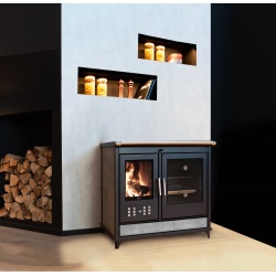 Aragaz cu cuptor KLOVER Star 90 CLASIC, dimensiuni 90 x 60 x 87 cm, culoare piatra naturala