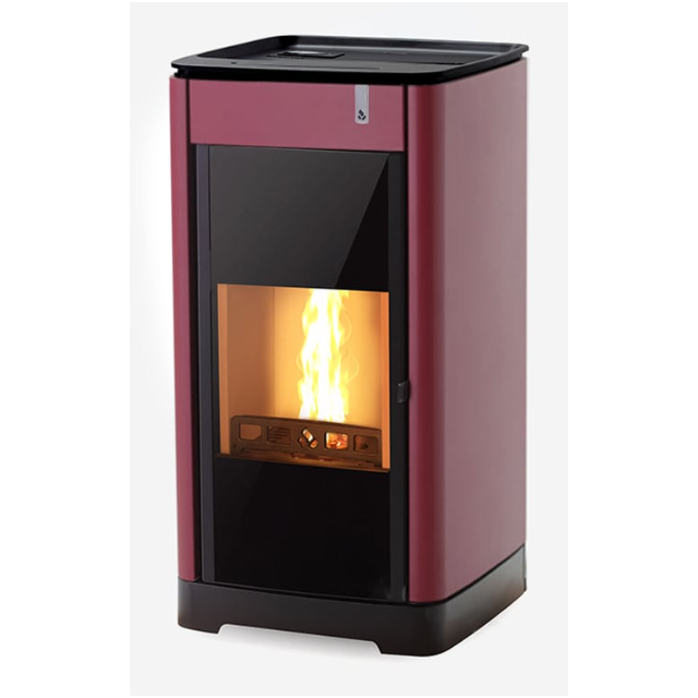 Termosoba hibrid cu autocuratare GIROLAMI FURNI 22, greutate 250 kg, culoare bordeaux